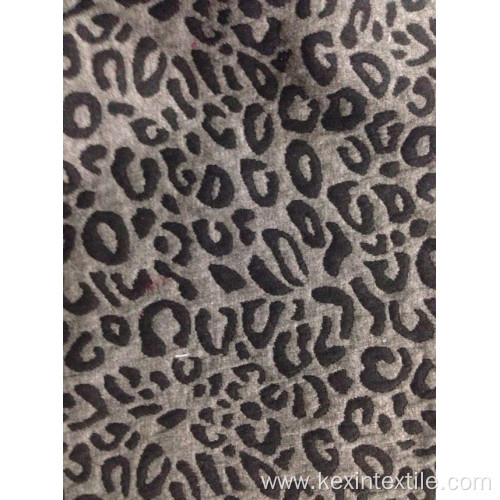 Classic T/C leopard skin design jacquard fabric